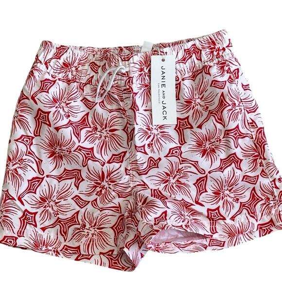 JANIE AND JACK Boys Swim Trunks 4 NWT - Picture 1 of 4